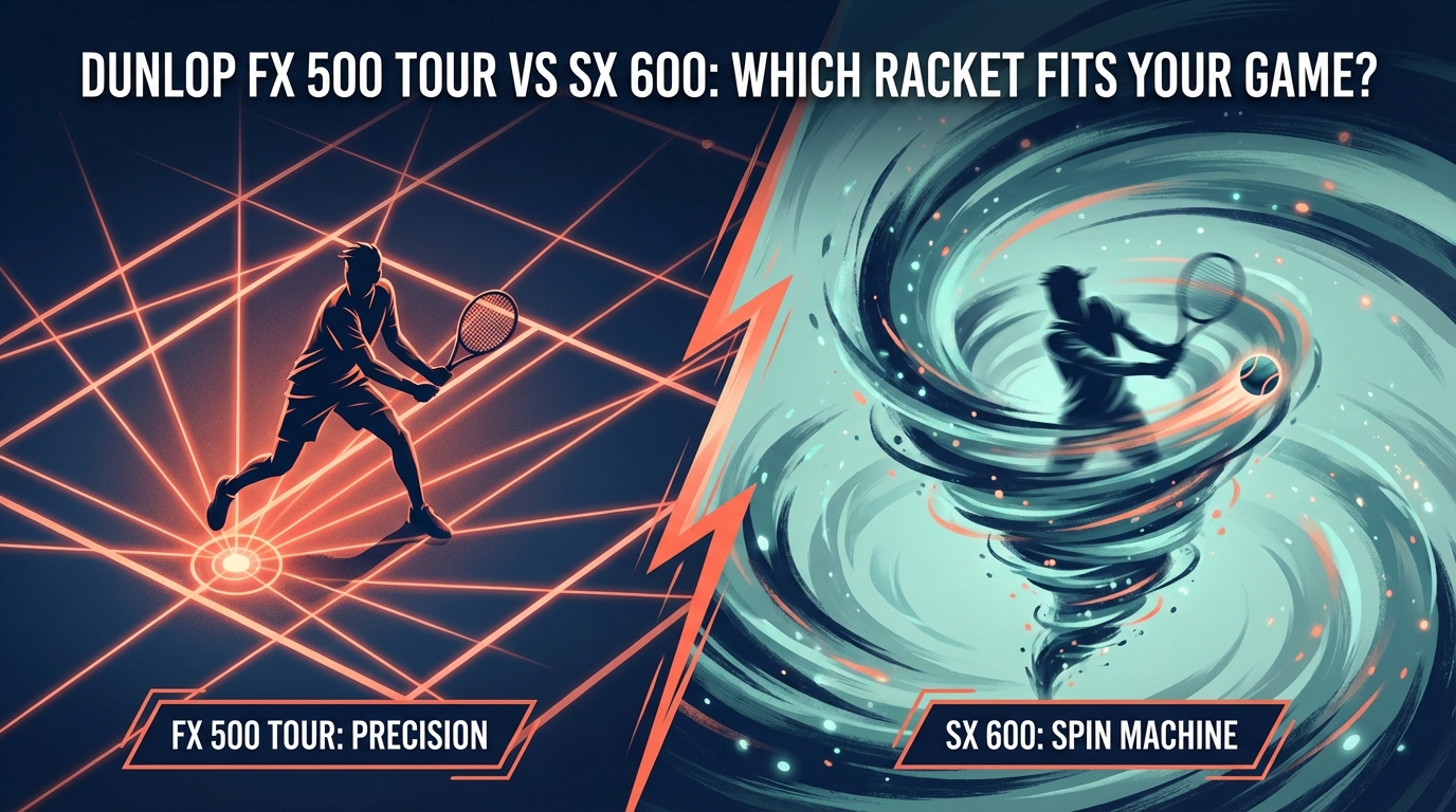Dunlop FX 500 Tour vs Dunlop SX 600: Which Racket Fits Your Game?