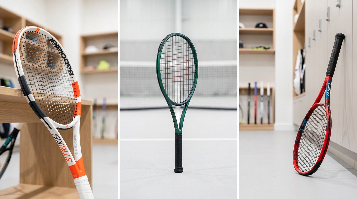 Babolat Pure Strike 98 vs Wilson Blade 98 V9 & YONEX Vcore 95 Review