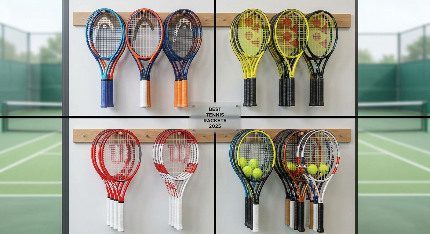 Best Tennis Rackets 2025: Reviews of Head, Yonex, Wilson & More