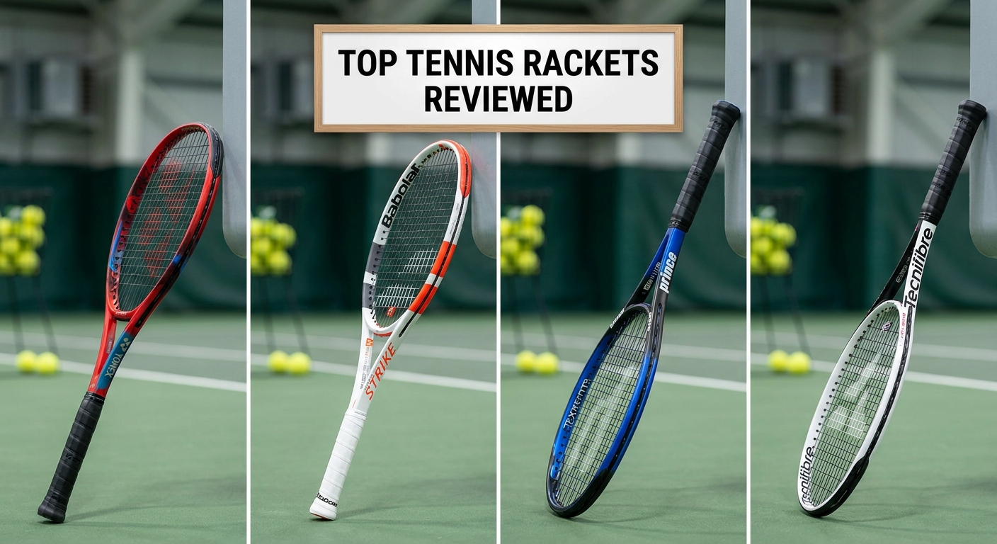 Top Tennis Rackets Reviewed: YONEX, Babolat, Prince & Tecnifibre