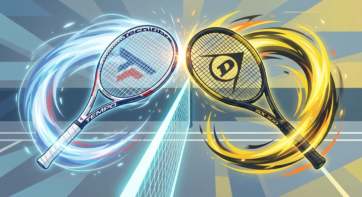 Tecnifibre Tempo 298 Iga vs Dunlop SX 300: Ultimate Racket Showdown Tecnifibre Tempo 298 Iga vs Dunlop SX 300: Ultimate Racket Showdown