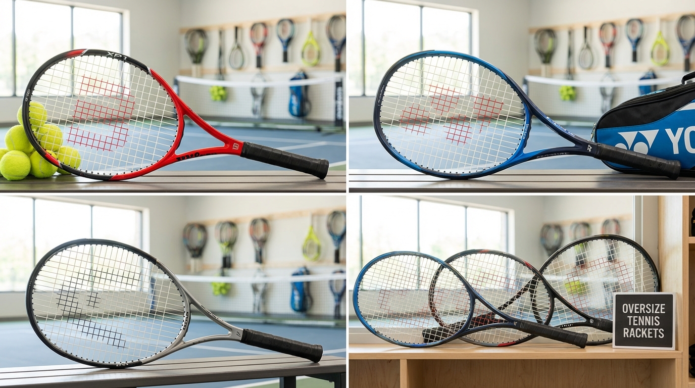 Best Oversize Tennis Rackets: Wilson XP 1, Yonex Ezone & HEAD Ti S6 Best Oversize Tennis Rackets: Wilson XP 1, Yonex Ezone & HEAD Ti S6