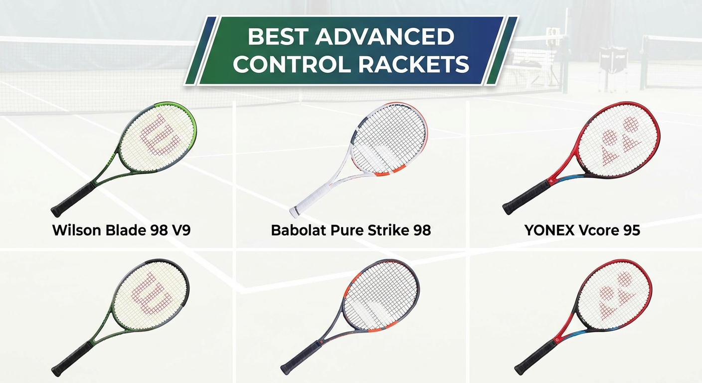 Best Advanced Control Rackets: Wilson Blade 98 vs Pure Strike 98