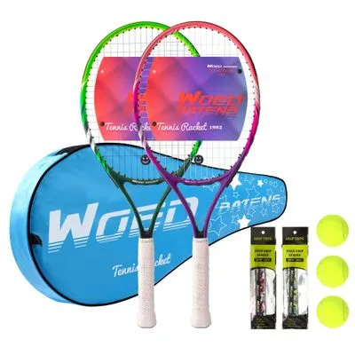 WOED BATENS 25" Kids Tennis Racket Set