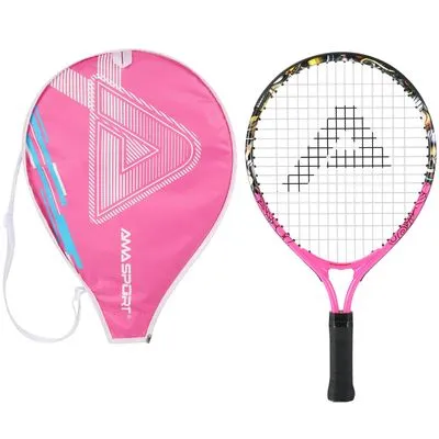 AMA SPORT Kids Tennis Racket 17" Graffiti Pink