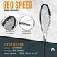 HEAD Geo Speed Adult Tennis Racket 27.5" - Image 1