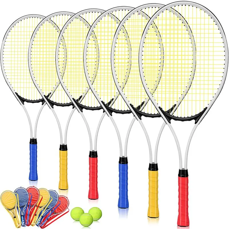 Motionchic 6-Pack Tennis Rackets Set