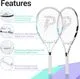 PIKASEN 27" Tennis Rackets 2-Pack - Image 4