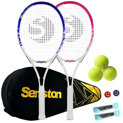 Senston Tennis Rackets 27 inch 2-Player Set