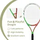 Senston 23" Kids Tennis Racket - Red - Image 2