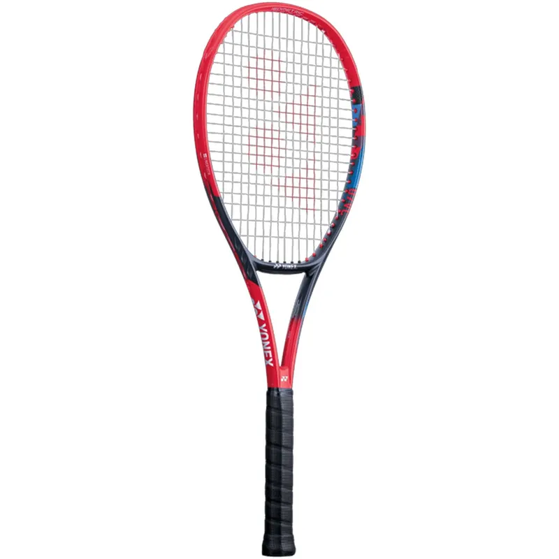 YONEX Vcore 95 red frame on court